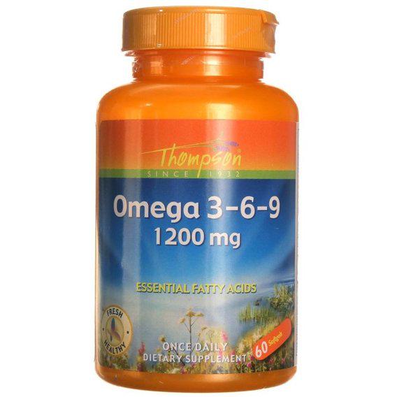 Омега 3-6-9 Thompson Omega 3-6-9 1200 мг 60 Caps (THO-19321)
