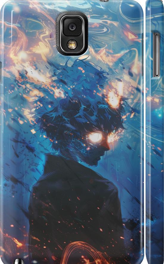 Чехол на Samsung Galaxy Note 3 N9000 Сатору Годжо (6129c-29-42517)
