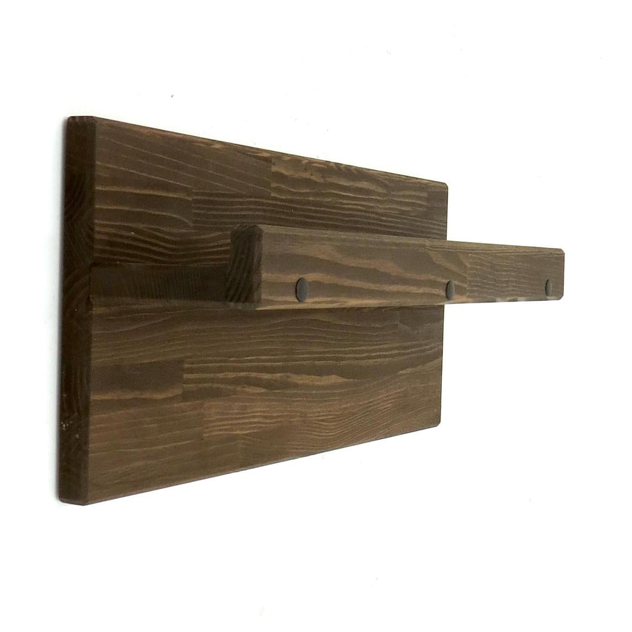 Полка настенная из дерева Оруро Капучино (ПНС/000809)