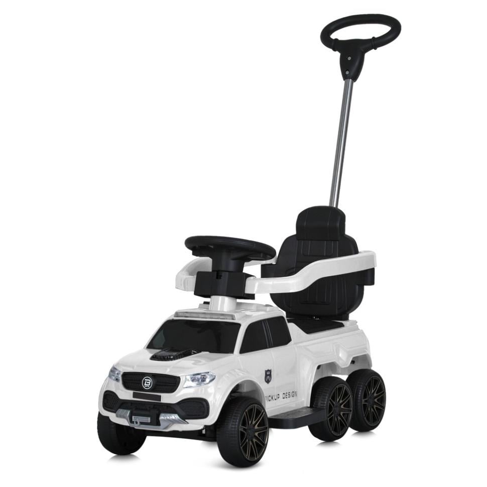 Толокар детские Bambi с родительской ручкой и звуковыми эффектами 71 см Белый (DK-170-K-119)