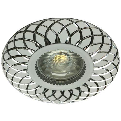 Точковий світильник врізний Feron GS-M888 MR16 GU5.3 50W круг Білий (09381) Точковий світильник врізний Feron GS-M888 MR16 GU5.3 50W круг Білий (09381)