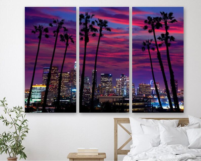 Модульная картина на холсте из трех частей KIL Art Красота Калифорнии 78x48 см (M3_M_524)