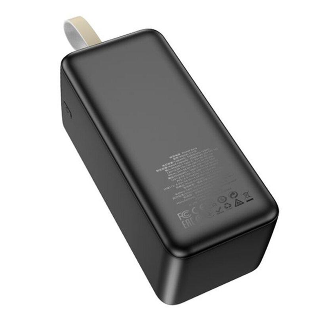 Повербанк Hoco J111D PD20W+QC3.0 с быстрой зарядкой 22,5W 50000 mAh 2хUSB Black (J111D) - фото 2