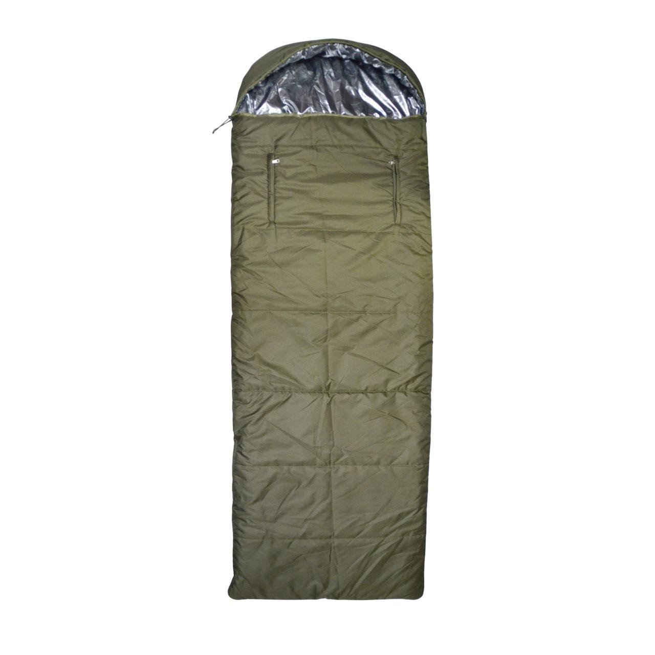 Спальный мешок зимний Свободные руки с капюшоном -20C левый XL 220х80 см (2768812393) Спальный мешок зимний Свободные руки с капюшоном -20C левый XL 220х80 см (2768812393)