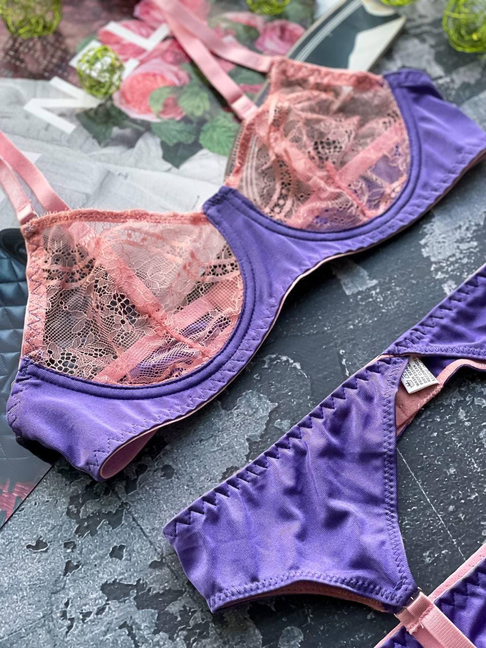 Нижня білизна DO2117 M Рожевий/Фіолетовий - фото 7