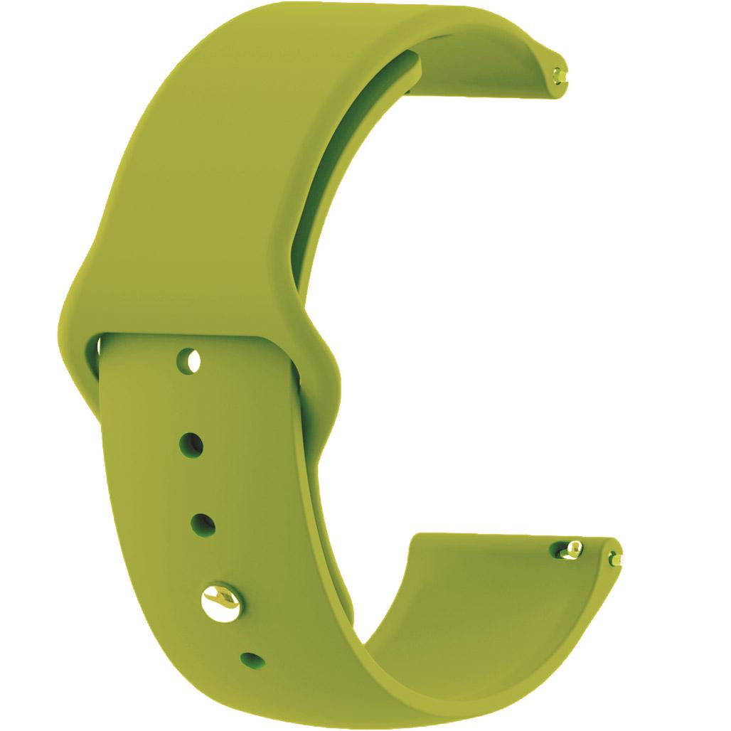 Ремешок универсальный для Samsung Watch 22 мм Silicone Band Pistachio