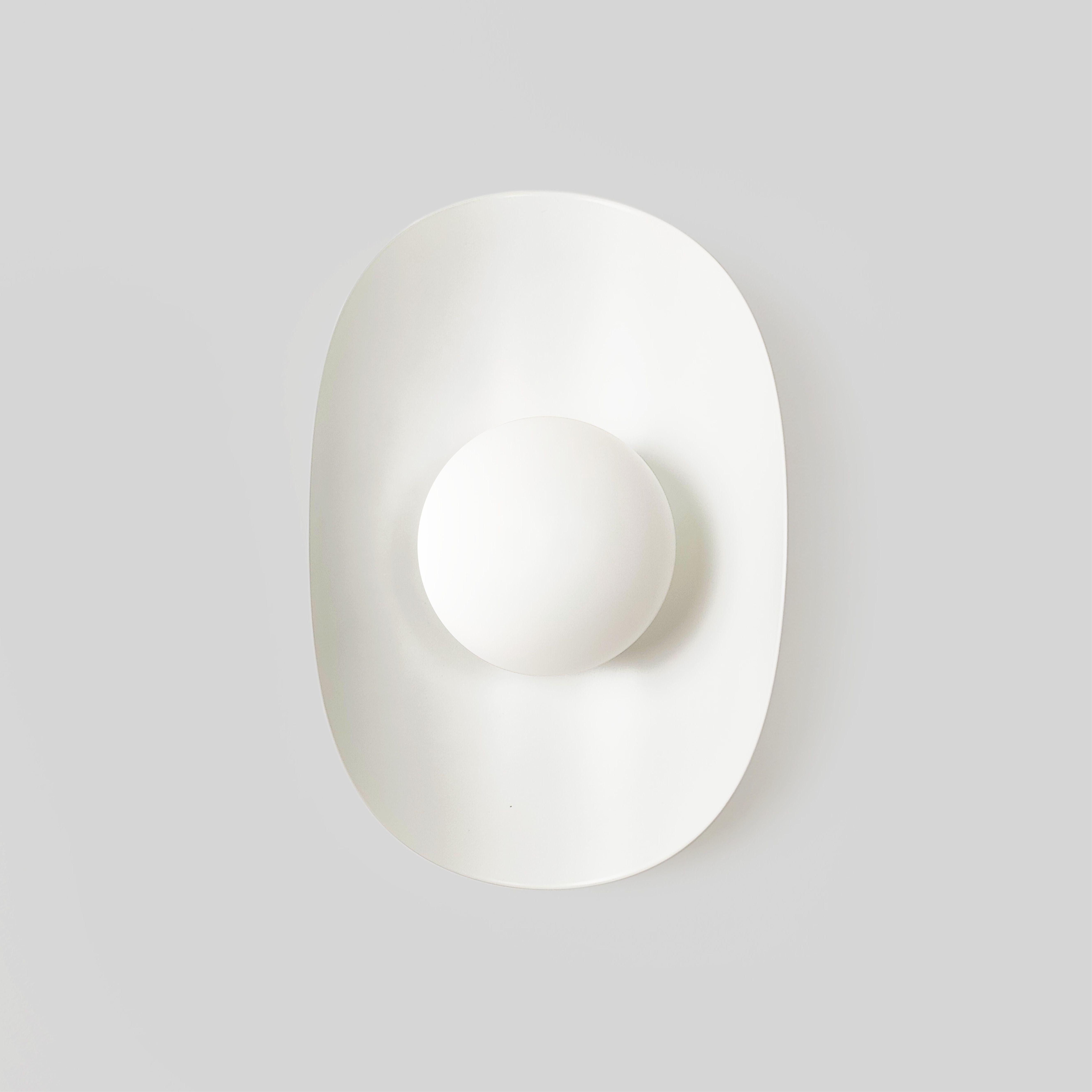 Настенный светильник Gaff Design с деталями из латуни Белый (BRASS48) - фото 1