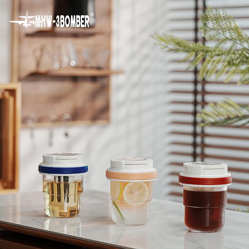 Колд-брю чашка MHW-3BOMBER Ice Cool Portable Cold Brew Cup 530 мл Синий (M5772BL) - фото 3 Колд-брю чашка MHW-3BOMBER Ice Cool Portable Cold Brew Cup 530 мл Синий (M5772BL) - фото 3