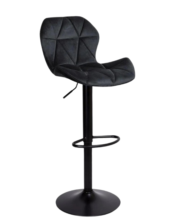 Барный стул Hoker Just Sit Sevilla Velvet Черный (2371523776)
