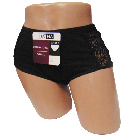 Женские трусы Hana 35075 L-XL Черный (1723173086)