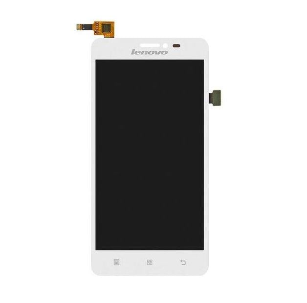 Дисплейний модуль Liquid Crystal Display/Touchscreen для Lenovo S850 Білий (000016496)