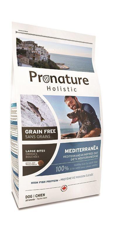 Корм сухой беззерновой для собак Pronature Holistic Mediterranea Large Bites 12 кг (6214283)