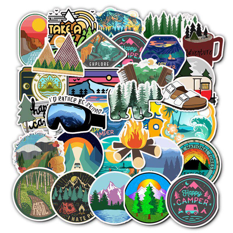 Набір наклейок Тревел 50 шт. - фото 3 Набір наклейок Тревел 50 шт. - фото 3