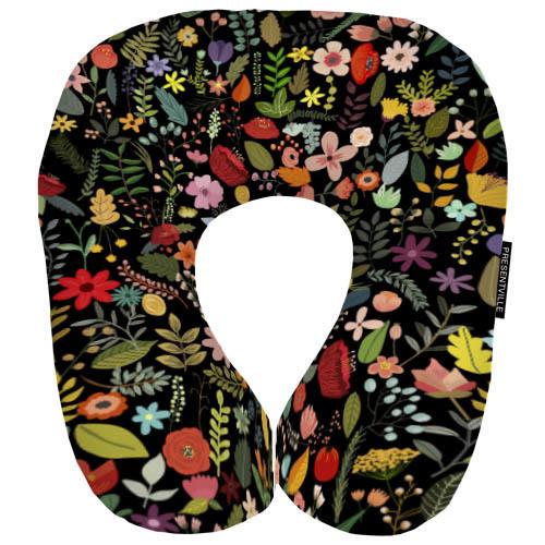 Дорожная подушка Цветочное настроение 32x30 см (DOP_16J014)