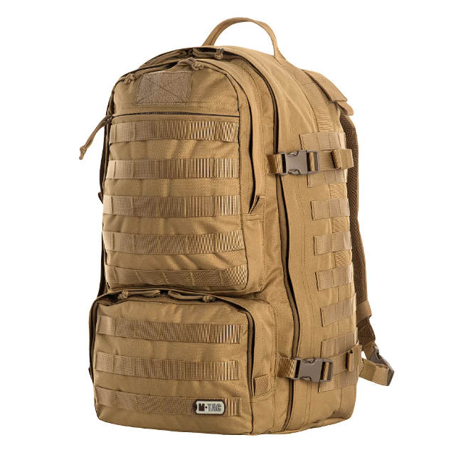 Тактичний рюкзак 50 літрів M-TAC Trooper Pack 58x36x28 см Пісочний (9135)