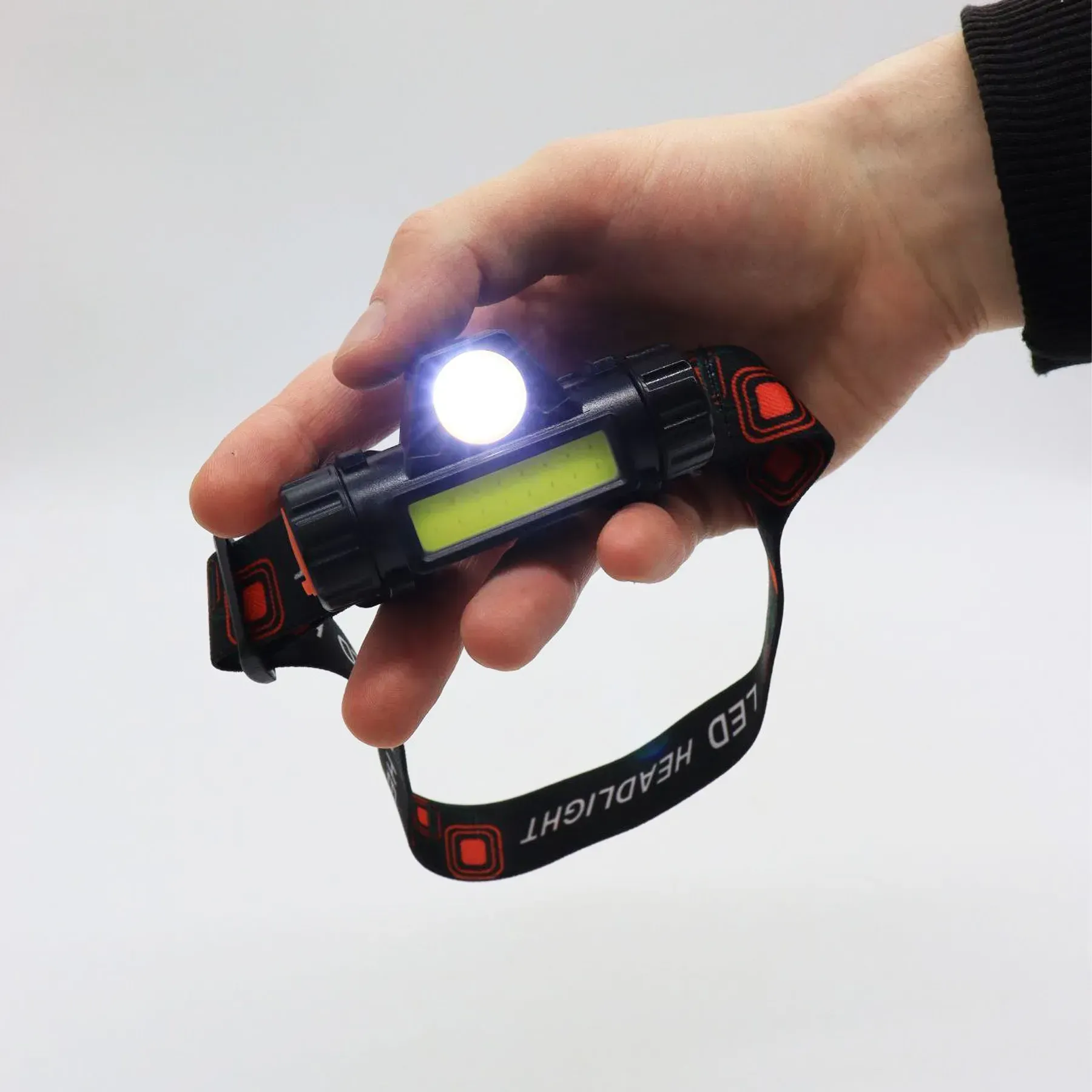 Фонарь налобный BL-8101 XPE+COB с магнитным креплением (234562554) - фото 9 Фонарь налобный BL-8101 XPE+COB с магнитным креплением (234562554) - фото 9