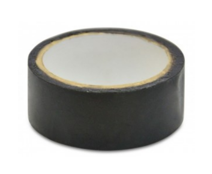 Стрічка ізоляційна Metalvis 19x0,18 мм 10 м ПВХ 3 шт. Чорний (INRUC0080019010020)