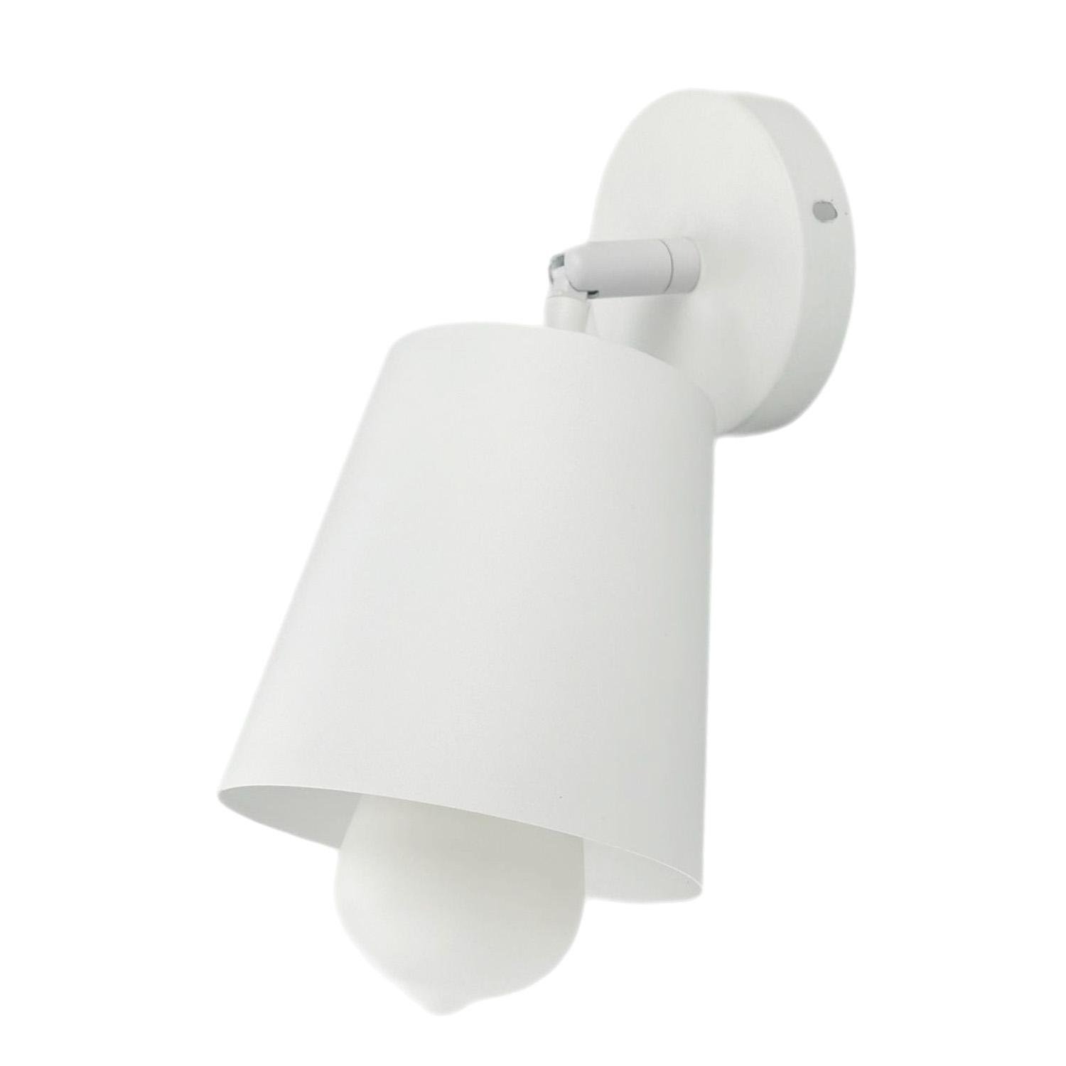 Настенный светильник Klint с металлическим плафоном Белый