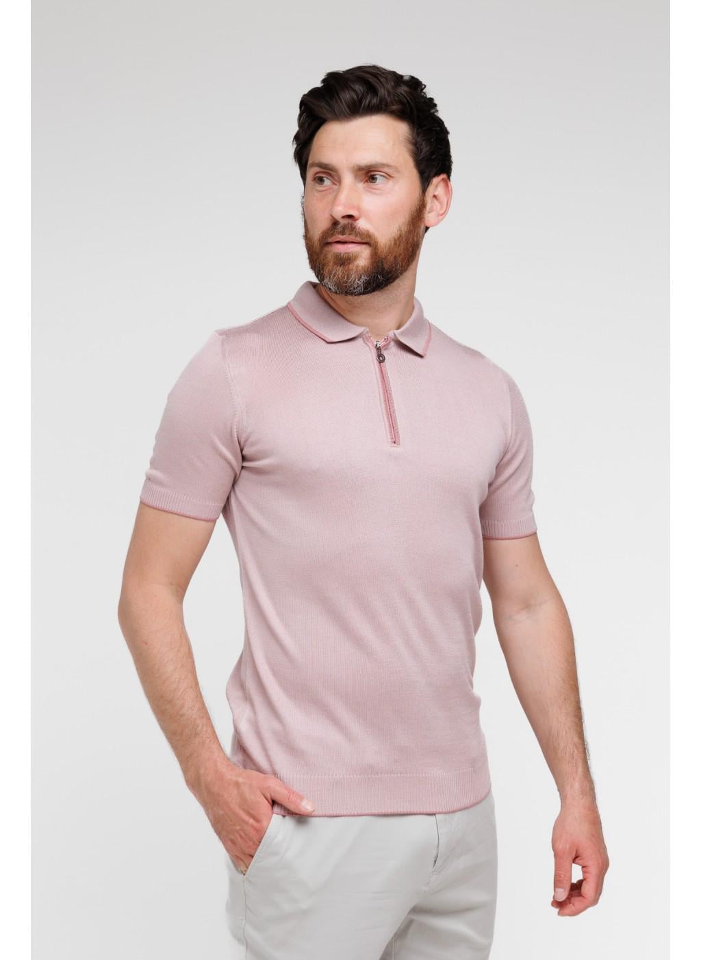Поло мужское NAVI NV231-TX-09-R L Розовый