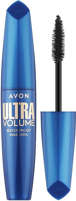 Тушь для ресниц водостойкая Avon Ультра Объем Черный 10 мл (17653)