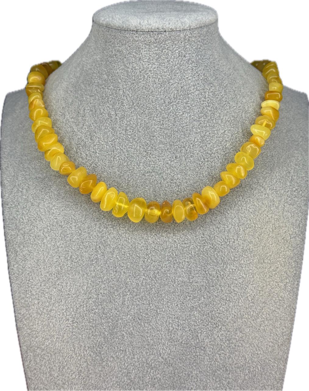 Ожерелье янтарное 47 см (н-632)