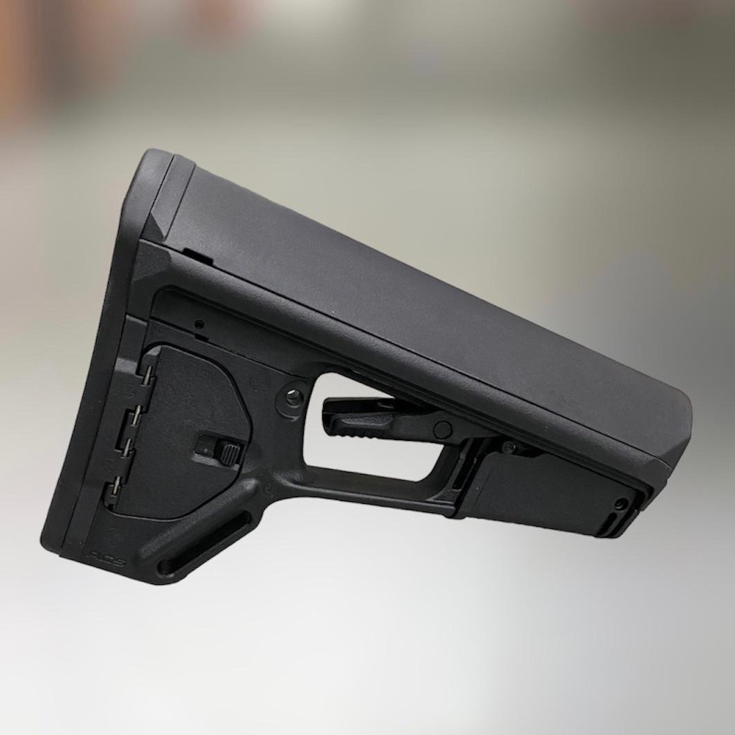 Приклад Magpul ACS-L Carbine Stock Mil-Spec MAG378 для AR10/AR15 Чорний (MP MAG378BLK)