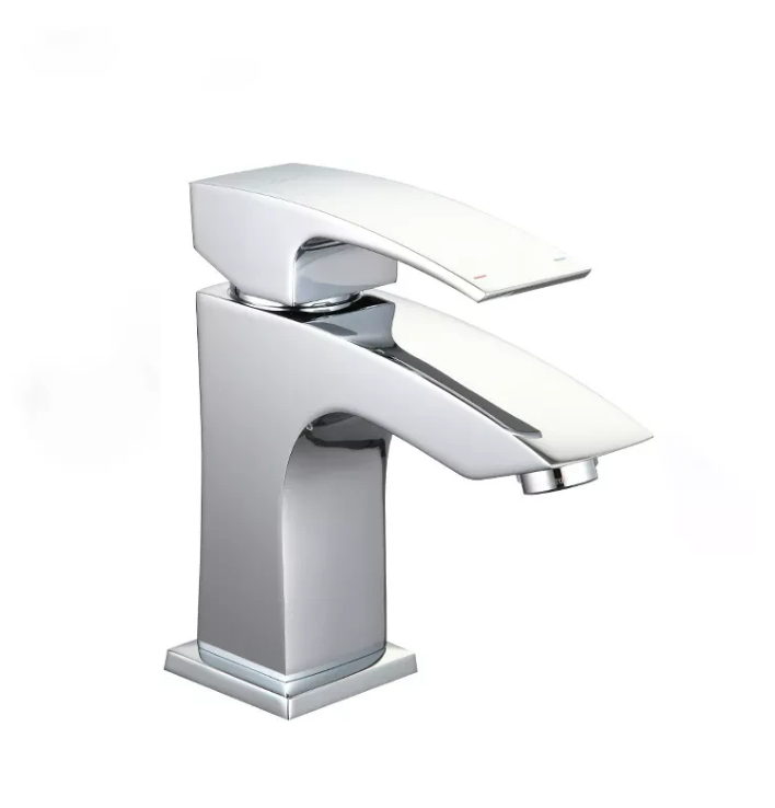 Смеситель для умывальника Gappo G1007 хром латунь с донным клапаном (1033975)