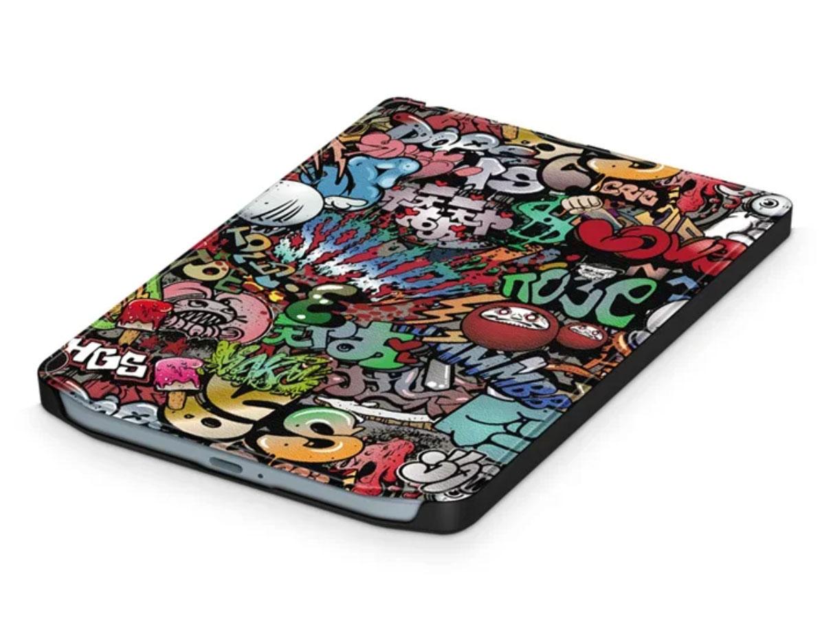 Чехол-обложка Primolux Slim для электронной книги PocketBook 629 Verse/PocketBook 634 Verse Pro Graffiti (2135680693) - фото 5 Чехол-обложка Primolux Slim для электронной книги PocketBook 629 Verse/PocketBook 634 Verse Pro Graffiti (2135680693) - фото 5