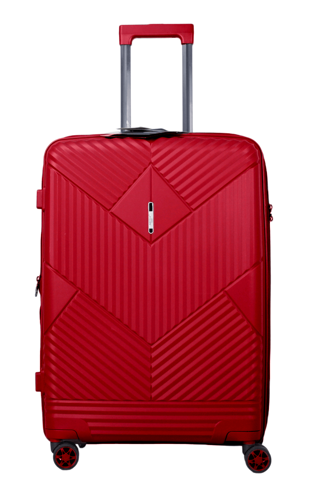Валіза Airtex 639 L поліпропілен з розширенням 78х50х31 см 114 л Червоний