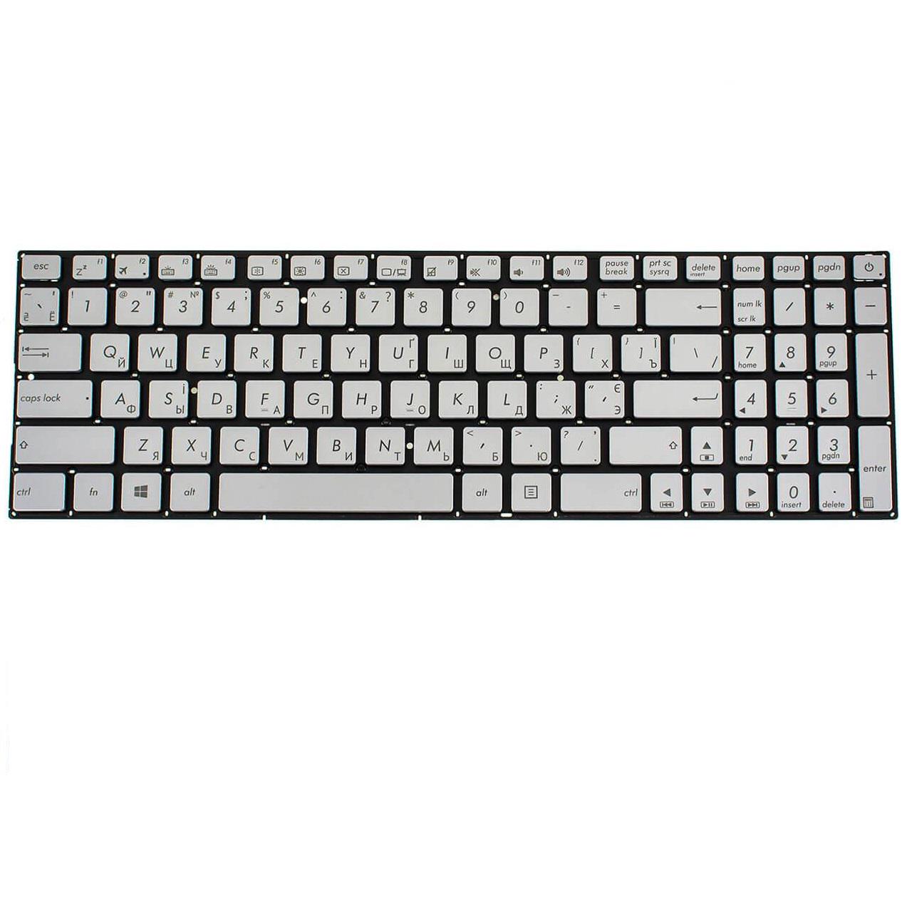 Клавиатура для ноутбука Asus N501 N501JW матовая (0KNB0-662LRU00)