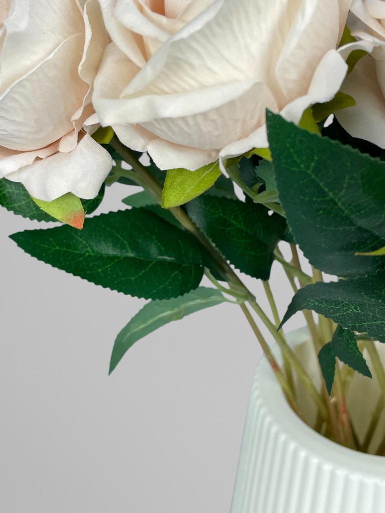 Роза на стеле 51 см Пудровый (К02080) - фото 7 Роза на стеле 51 см Пудровый (К02080) - фото 7