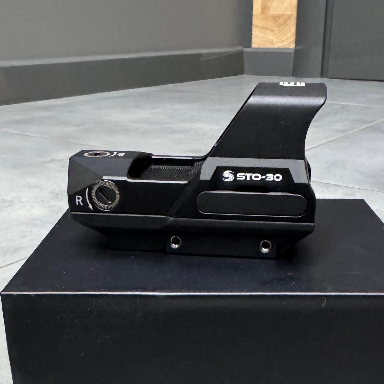 Прицел коллиматорный Spina Optics Storm-30T 30 мм 2 MOA Dot/62 MOA Circle (246841) - фото 5