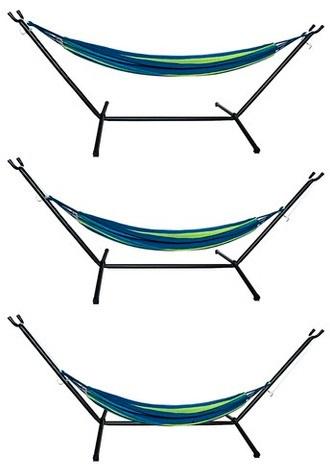 Гамак двухместный стальной каркас со стойкой до 200 кг Разноцветный - фото 12 Гамак двухместный стальной каркас со стойкой до 200 кг Разноцветный - фото 12