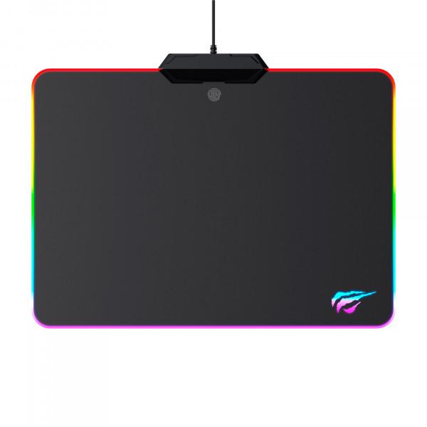 Килимок для миші Havit HV-MP909 Black з RGB підсвічуванням з RGB підсвічуванням