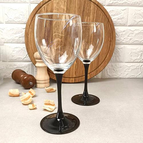 Набор бокалов для вина Luminarc Domino 350 мл 6 шт. (J0015) - фото 2 Набор бокалов для вина Luminarc Domino 350 мл 6 шт. (J0015) - фото 2