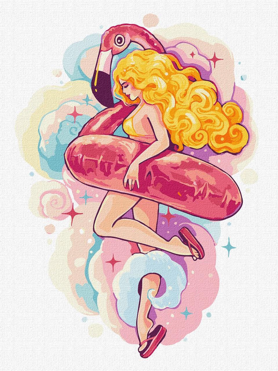 Картина за номерами Ideyka Пляжний сезон 30х40 см