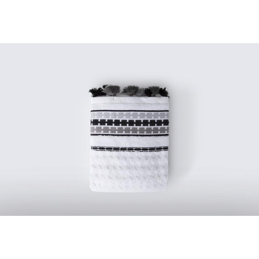 Полотенце Irya Jakarli Coplin gri 50х90 Серый (svt-2000022252638)