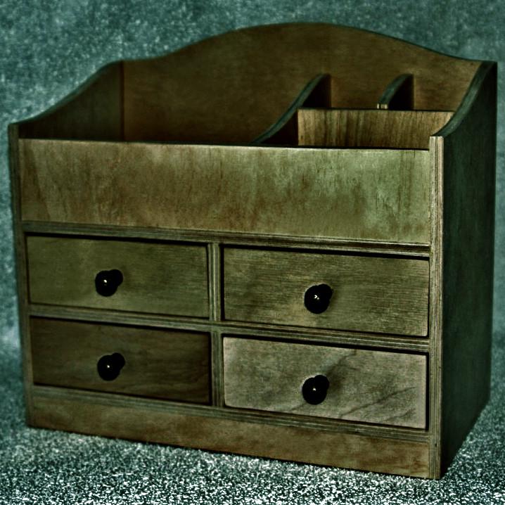 Мини-комод из дерева Кланг Мускат (МНК-002007)