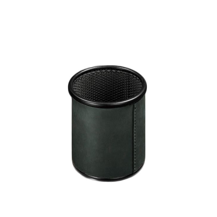 Стакан для ручек в кожаном чехле Crazy Horse Зеленый (A-027813) Стакан для ручек в кожаном чехле Crazy Horse Зеленый (A-027813)