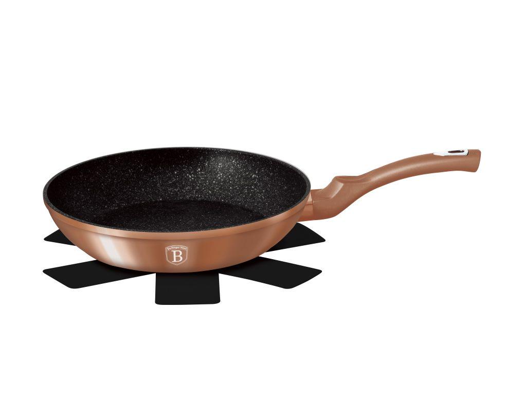 Сковорода Berlinger Haus Rosegold Metallic Line 30x5,5 см (BH-1511N)