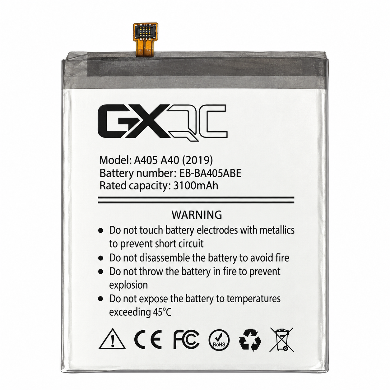 Аккумулятор GX для Samsung Galaxy A40 A405 (29769152)