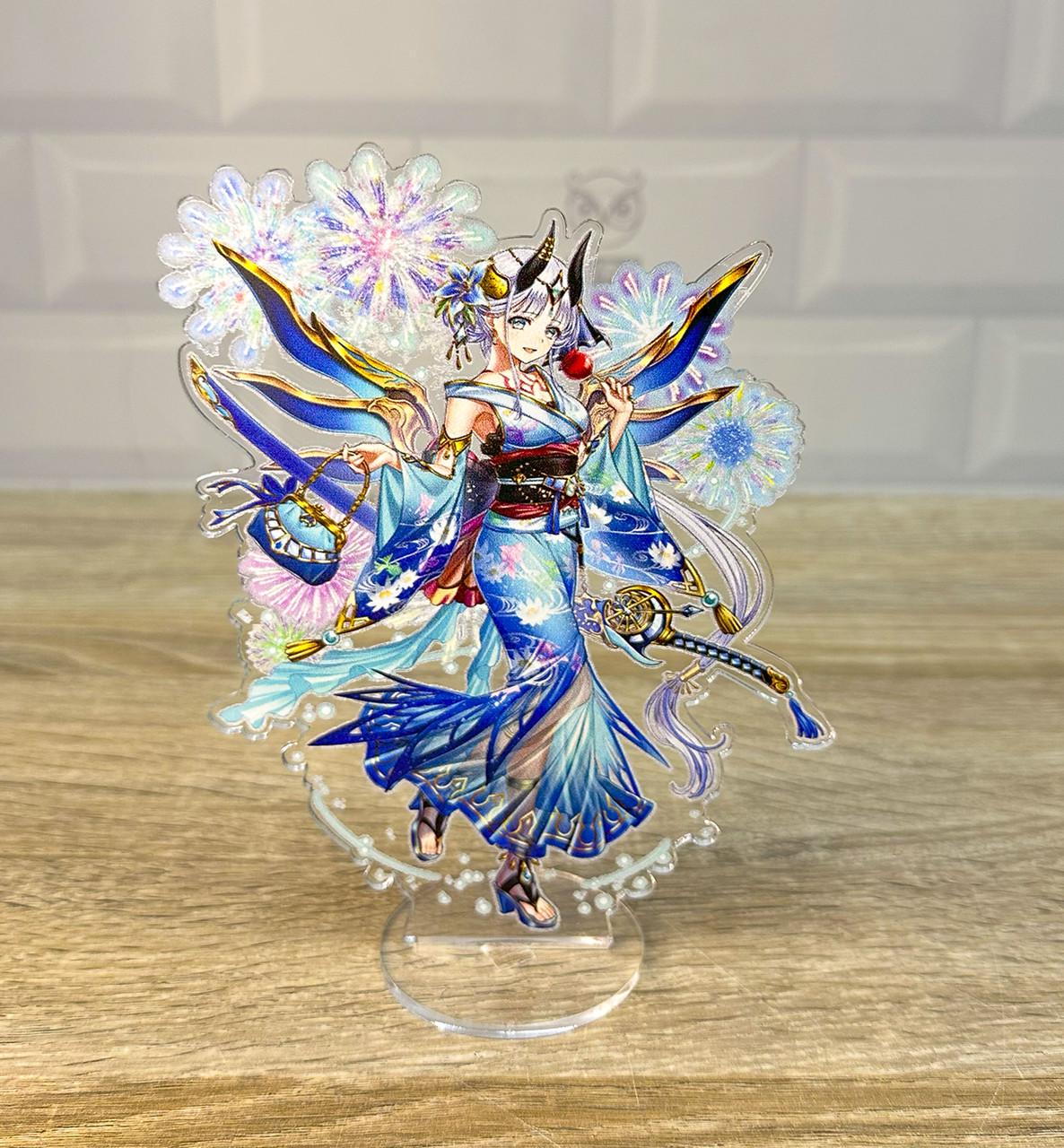 Фигурка коллекционная акриловая Аниме Проект Белая Кошка Ниэль 15 см (2131850351)