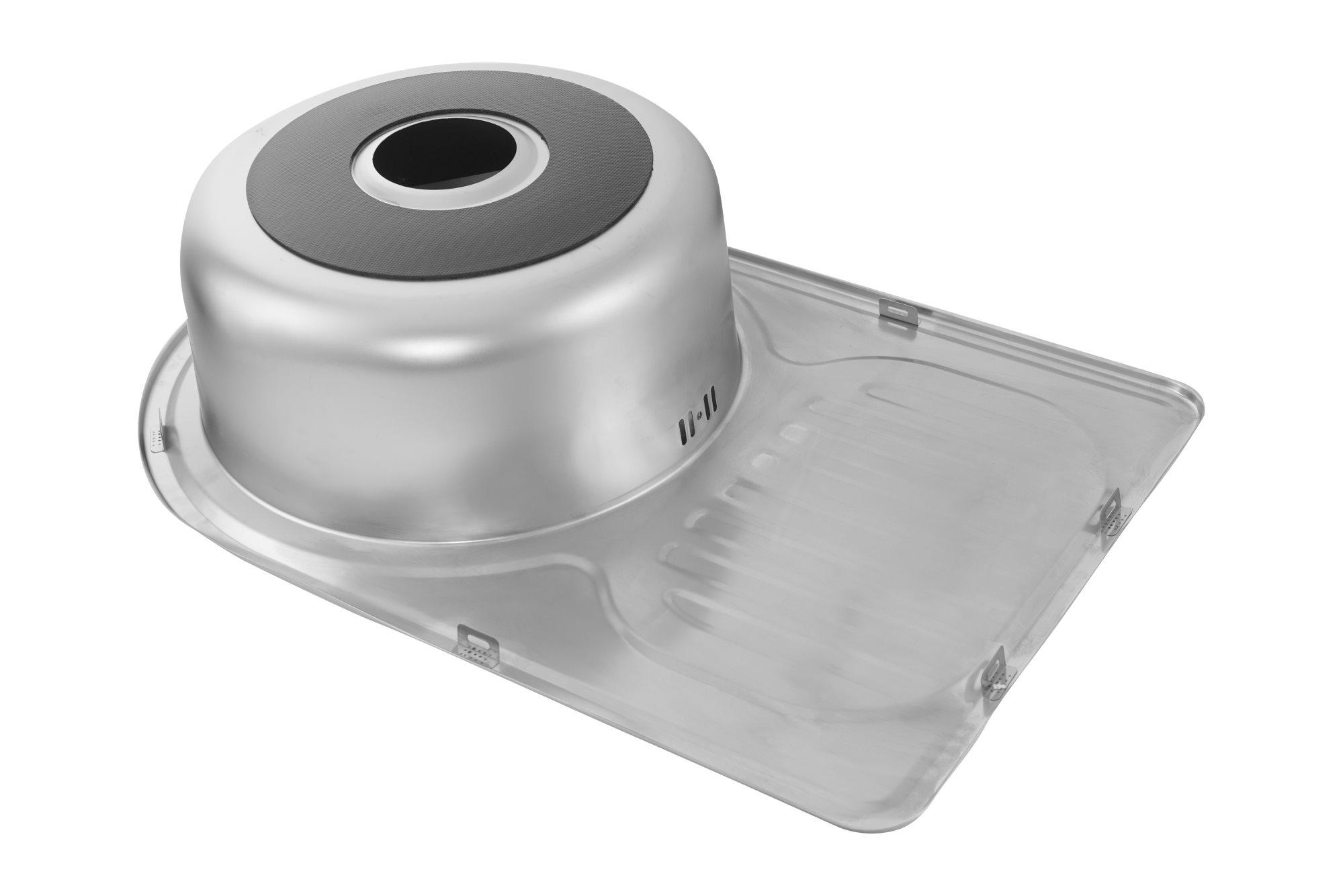 Мойка кухонная Valeso сатин 6745 0,8/180 мм из нержавеющей стали - фото 9 Мойка кухонная Valeso сатин 6745 0,8/180 мм из нержавеющей стали - фото 9