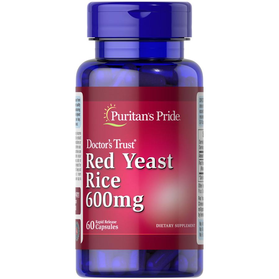 Рис красный ферментированный Puritan's Pride Red Yeast Rice 600 mg 60 капс. Рис красный ферментированный Puritan's Pride Red Yeast Rice 600 mg 60 капс.