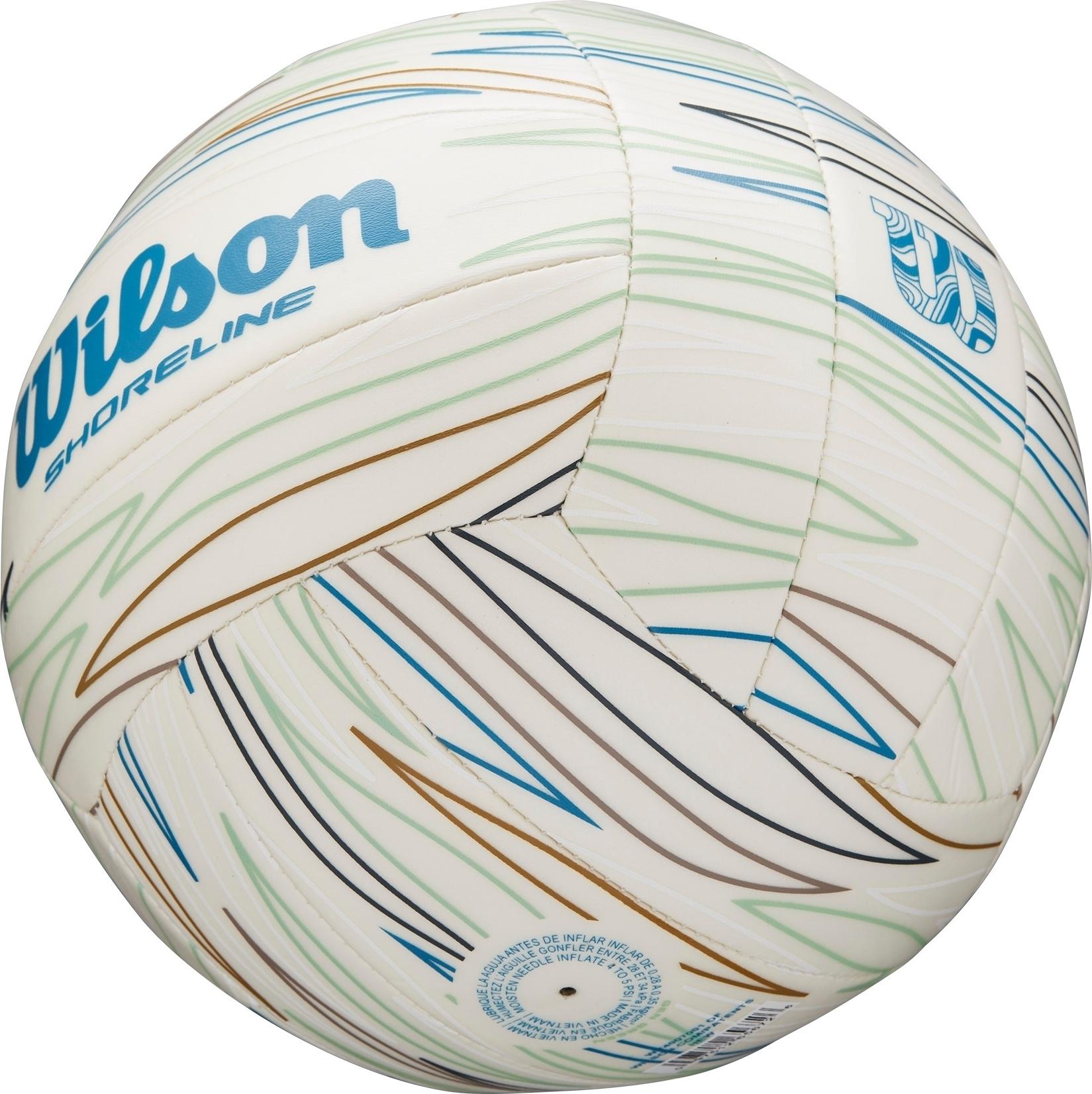 М'яч для пляжного волейболу Wilson SHORELINE ECO VB р. 5 Білий (WV4007001XBOF) - фото 6