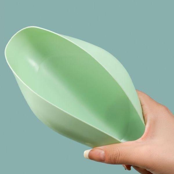 Тарілки з екологічних матеріалів 11х3 см із підставкою 10 шт. Різнокольоровий (C00747-1) - фото 3