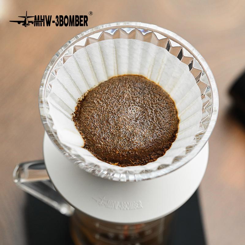 Пуровер скляний MHW-3BOMBER Elf на 1-2 особи White (FC5875W) - фото 5