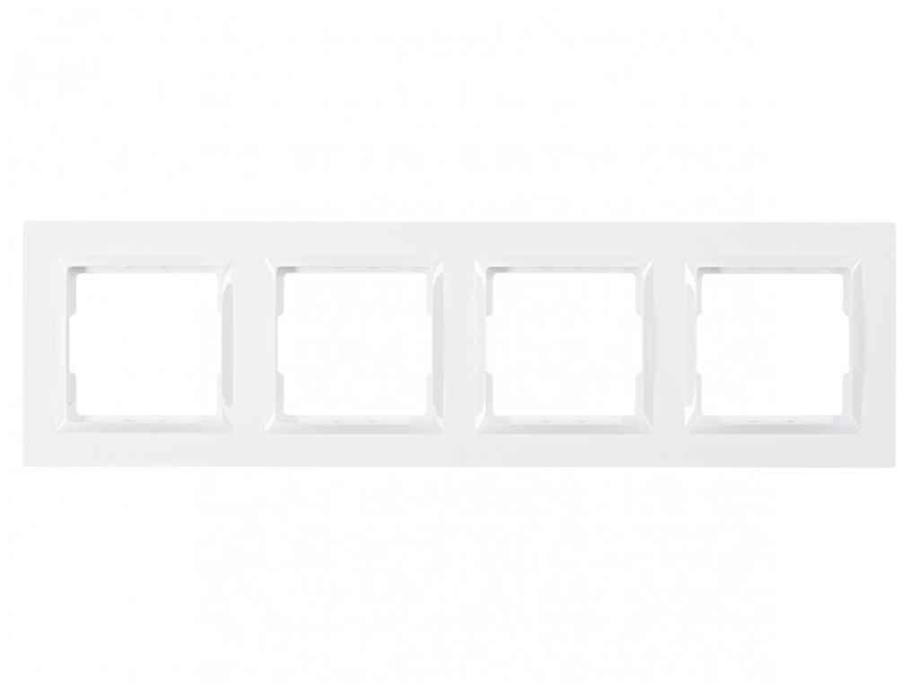 Рамка Luxel 4-я горизонтальная JAZZ 9024 (1017575)