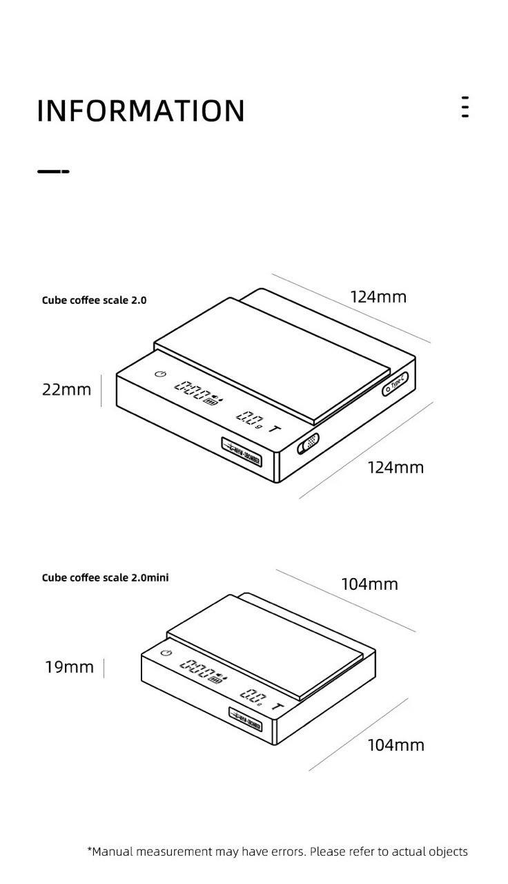Весы кофейные электронные MHW-3BOMBER с таймером для кафе с USB-переходником Белый (ES6028W) - фото 6 Весы кофейные электронные MHW-3BOMBER с таймером для кафе с USB-переходником Белый (ES6028W) - фото 6