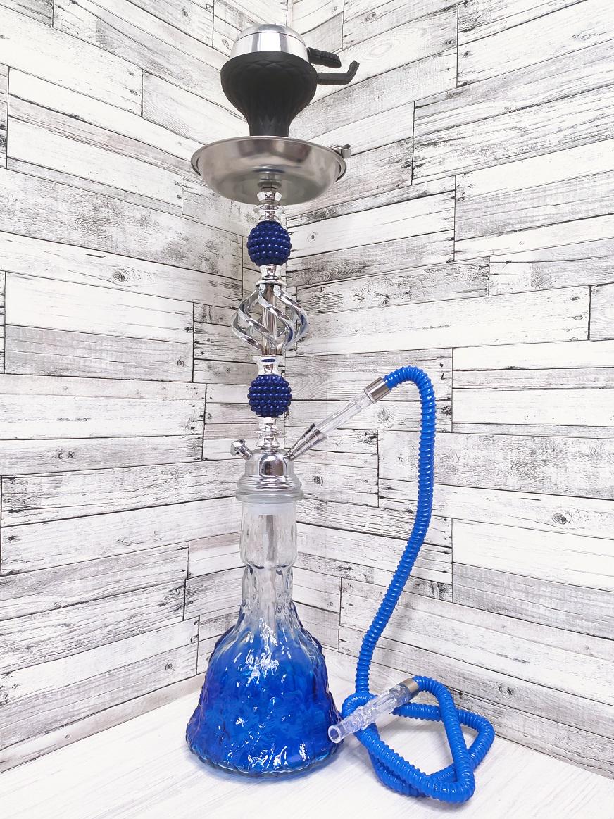 Кальян Hookah Hakan Plus 59 см на 1 персону Blue